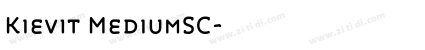 Kievit MediumSC字体转换 Kievit MediumSC字体转换
